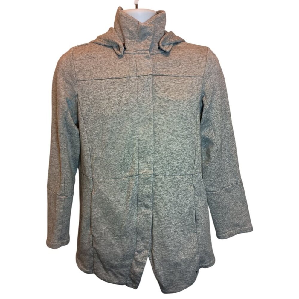 Hurley full zip  Gray Hoodie jacket Removable Hood Men's Sz.S